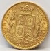 AUSTRALIA 1875 . ONE 1 SOVEREIGN . SYDNEY . GOLD